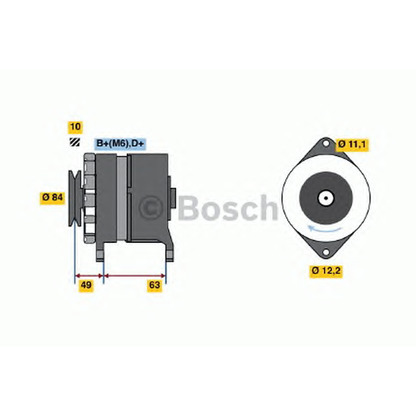 Фото Генератор BOSCH 0986033880