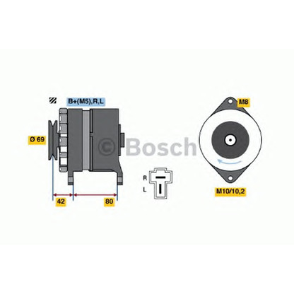 Foto Alternatore BOSCH 0986034281