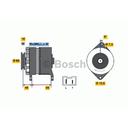 Foto Generator BOSCH 0986034780