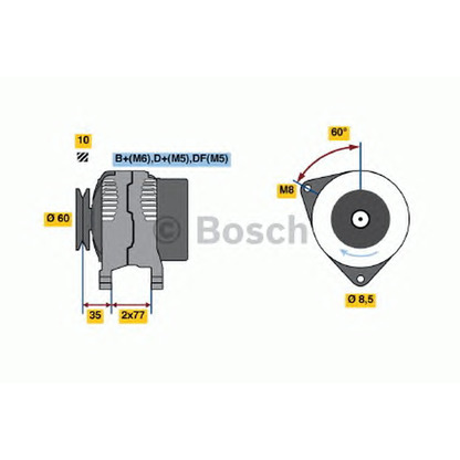 Foto Generator BOSCH 0986044880