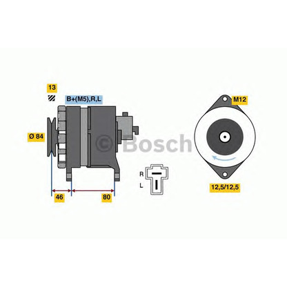 Foto Generator BOSCH 0986080160