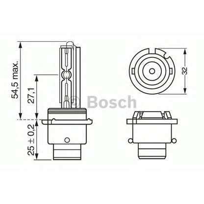 Photo Ampoule, projecteur de travail BOSCH 1987302904