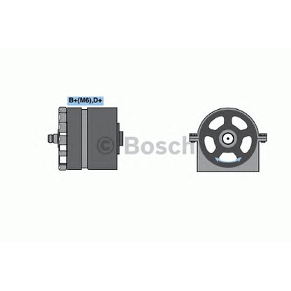 Foto Alternador BOSCH 9120080072