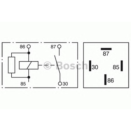 Photo Relay, main current BOSCH 0332019451