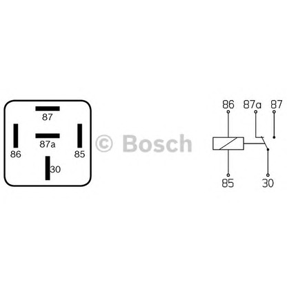 Photo Relay, main current BOSCH 0332204202