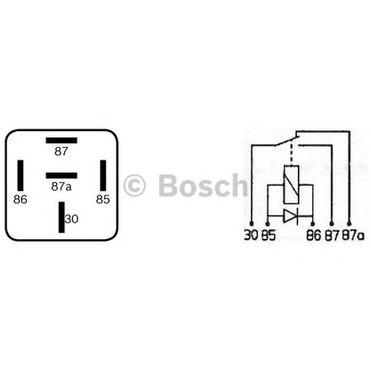 Photo Relay, main current BOSCH 0332204204
