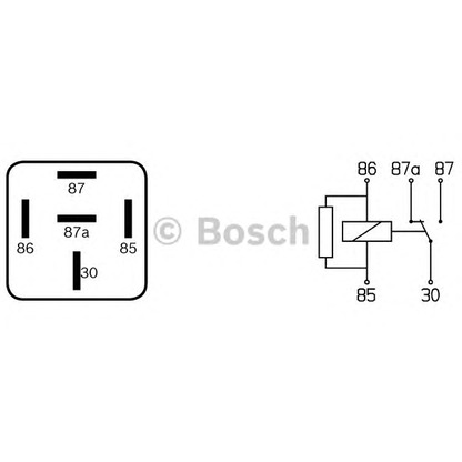 Foto Relé, corriente de trabajo BOSCH 0332204207