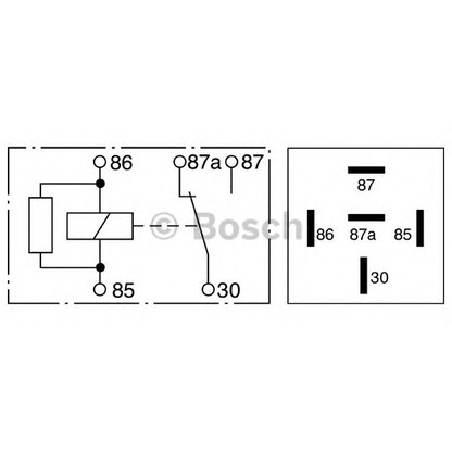 Photo Relay, cold start control BOSCH 0332209137