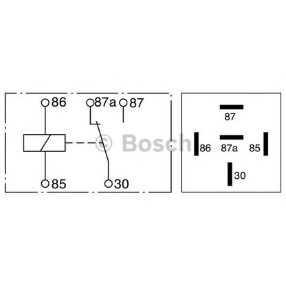 Photo Relay, main current BOSCH 0332209150