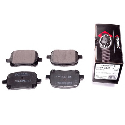 Photo Brake Pad Set, disc brake PROTECHNIC PRP0646