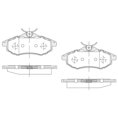 Photo Brake Pad Set, disc brake KSM-KOSHIMO 18500058214