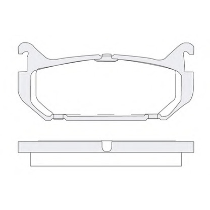 Photo Brake Pad Set, disc brake KSM-KOSHIMO 18500058085