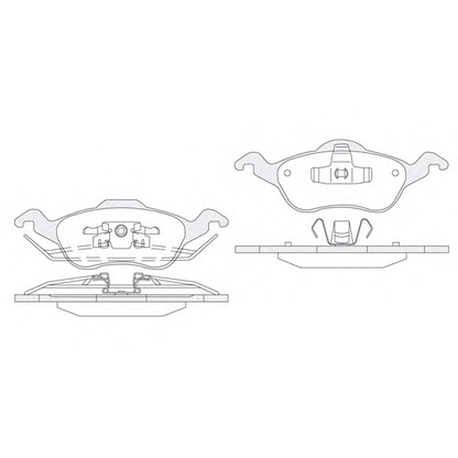 Photo Brake Pad Set, disc brake KSM-KOSHIMO 18500058173