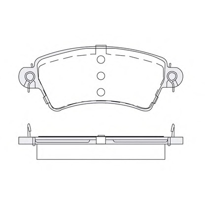 Photo Brake Pad Set, disc brake KSM-KOSHIMO 18500058174