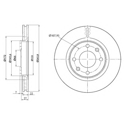 Photo Brake Disc KSM-KOSHIMO 18700071001