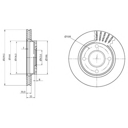 Photo Brake Disc KSM-KOSHIMO 18700071005