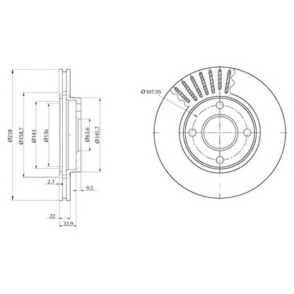 Photo Brake Disc KSM-KOSHIMO 18700071010