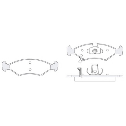 Foto Kit pastiglie freno, Freno a disco KSM-KOSHIMO 18500058142