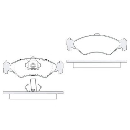 Foto Kit pastiglie freno, Freno a disco KSM-KOSHIMO 18500058005