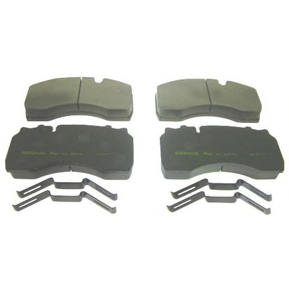 Photo Brake Pad Set, disc brake AIR FREN 2129141