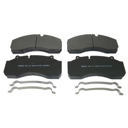 Photo Brake Pad Set, disc brake AIR FREN 2129143