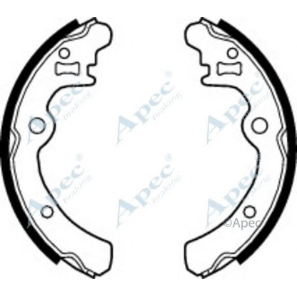 Foto Bremsbackensatz APEC braking SHU445