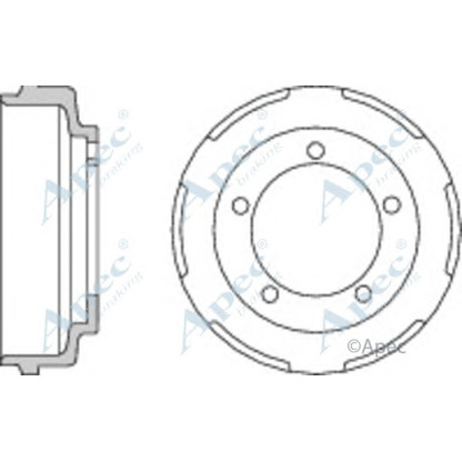 Zdjęcie Bęben hamulcowy APEC braking DRM9921