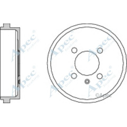 Zdjęcie Bęben hamulcowy APEC braking DRM9932