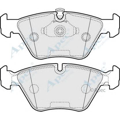 Photo Brake Pad Set, disc brake APEC braking PAD1065