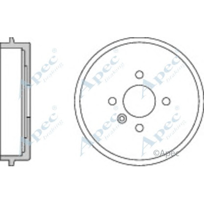 Foto Tamburo freno APEC braking DRM9954