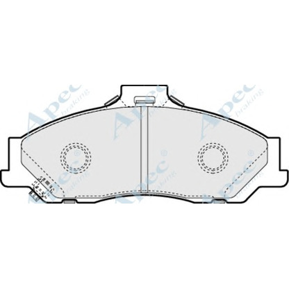 Foto Bremsbelagsatz, Scheibenbremse APEC braking PAD1149