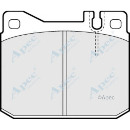 Foto Juego de pastillas de freno APEC braking PAD290