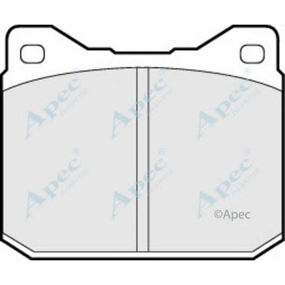Foto Juego de pastillas de freno APEC braking PAD347