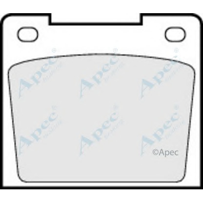 Foto Kit pastiglie freno, Freno a disco APEC braking PAD538