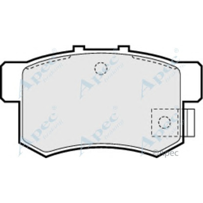 Foto Juego de pastillas de freno APEC braking PAD680