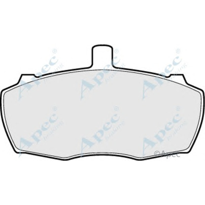 Photo Brake Pad Set, disc brake APEC braking PAD69