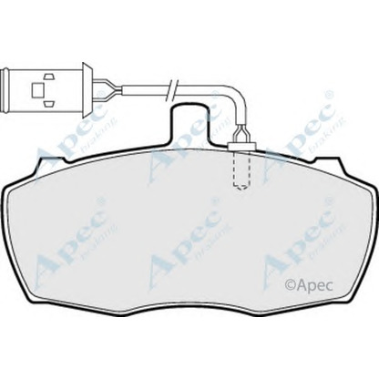 Foto Juego de pastillas de freno APEC braking PAD70