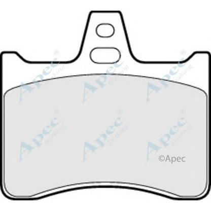 Photo Kit de plaquettes de frein, frein à disque APEC braking PAD946