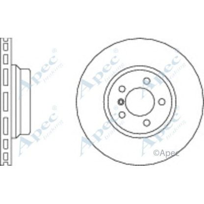 Photo Disque de frein APEC braking DSK2291