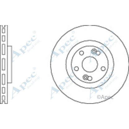 Foto Disco de freno APEC braking DSK2217