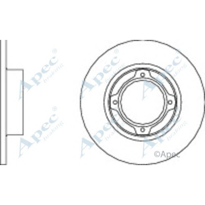 Foto Bremsscheibe APEC braking DSK260