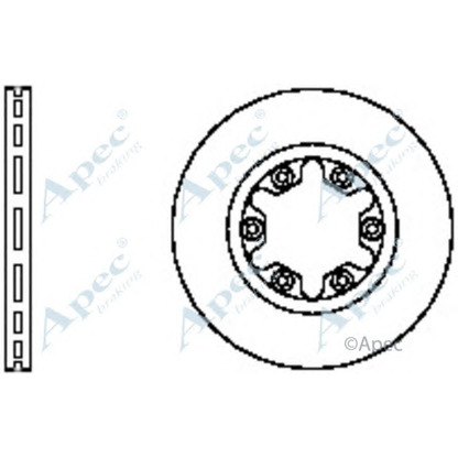 Foto Disco  freno APEC braking DSK2320