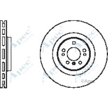 Photo Disque de frein APEC braking DSK2351