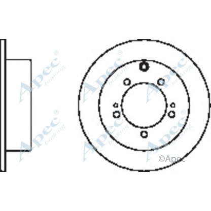 Foto Disco  freno APEC braking DSK2354