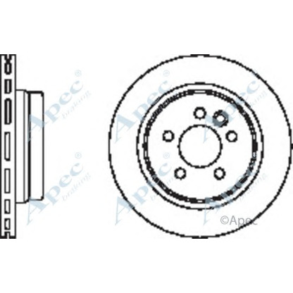 Photo Brake Disc APEC braking DSK2373