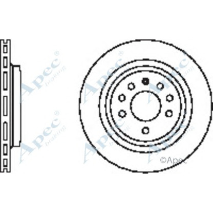 Foto Disco  freno APEC braking DSK2385