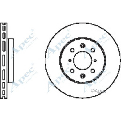 Photo Brake Disc APEC braking DSK2387