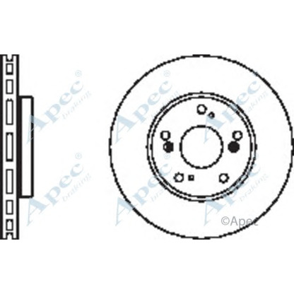 Foto Disco  freno APEC braking DSK2394