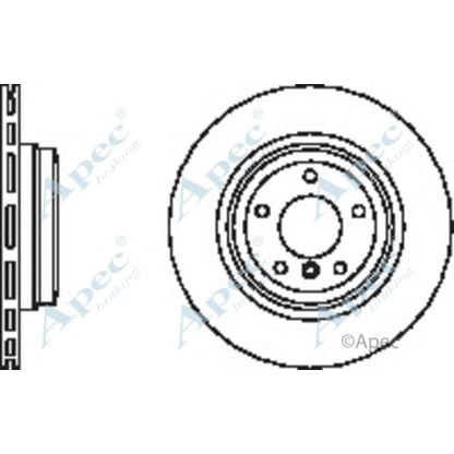 Foto Disco de freno APEC braking DSK2407