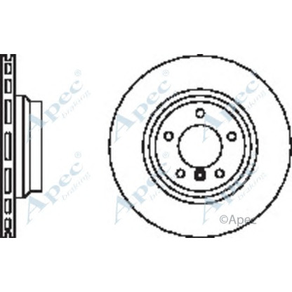 Foto Bremsscheibe APEC braking DSK2413